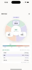 ダイヤルで算出(標準判定)
